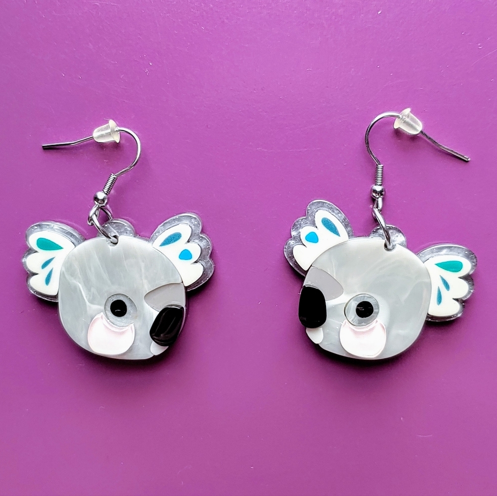 Sold out Erstwilder kuddly koala earrings